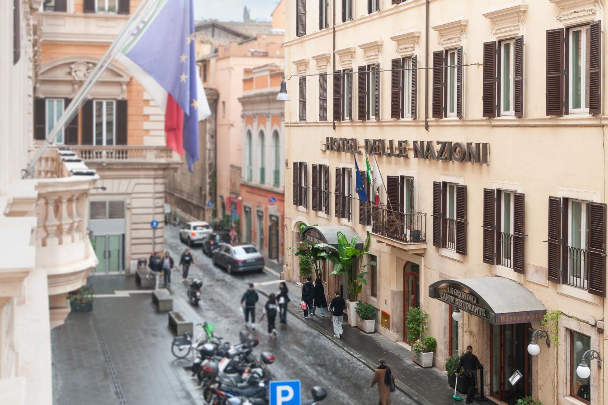Hotel Delle Nazioni Рим Екстериор снимка
